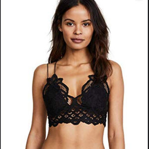 Free People Adella Lace Bralette- never worn